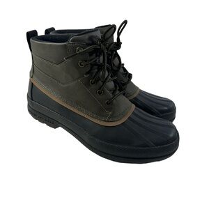 Sperry Men’s Top-Sider Cold Bay Waterproof Chukka Duck Boot Olive size 8